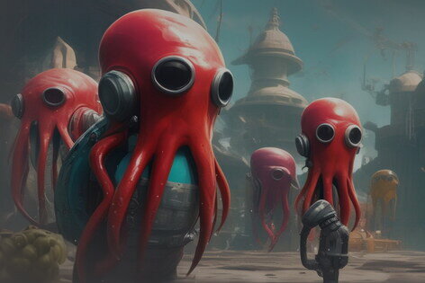 Квест-анимация «Игра в кальмара» от Black Hole