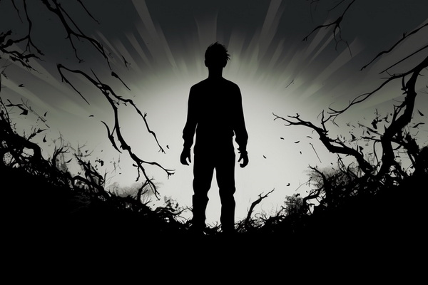 Фотография перформанса «Хижина маньяка»