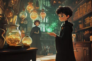 Фотография квеста-анимации Принц-полукровка: путешествие в Годрикову впадину от компании Логово квестомана (Фото 1)